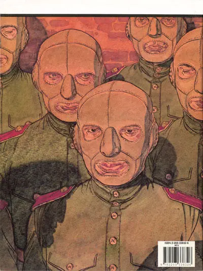 Verso de l'album Bouche du Diable