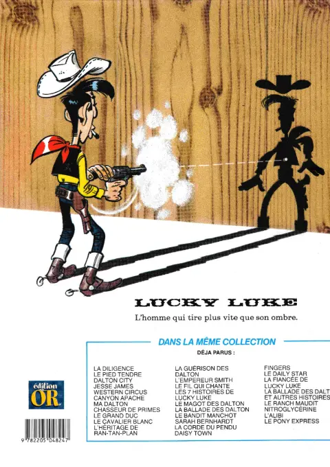 Verso de l'album Lucky Luke Tome 38 Ma Dalton