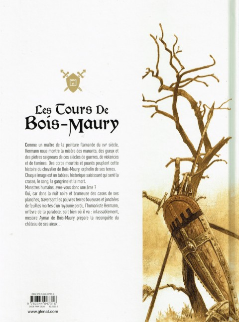 Verso de l'album Les Tours de Bois-Maury Tome 16 L'Homme à la hache