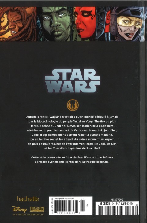 Verso de l'album Star Wars - Légendes - La Collection Tome 94 Star Wars Legay - VIII. Monstre