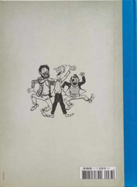 Verso de l'album Les Pieds Nickelés - La collection Tome 77 Les Pieds Nickelés gens du voyage