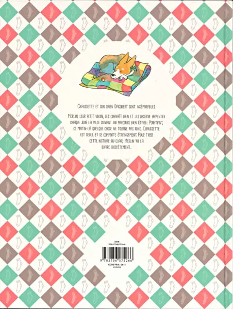 Verso de l'album Chaussette