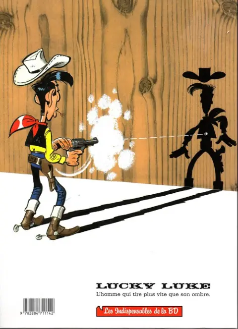 Verso de l'album Lucky Luke Tome 37 Canyon Apache