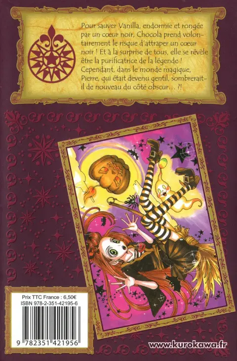 Verso de l'album Chocola & Vanilla - Sugar Sugar Rune 6