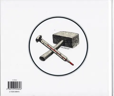 Verso de l'album Humour noir et hommes en blanc Humour noir et hommes en blanc