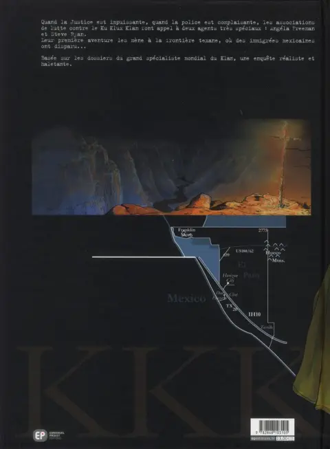 Verso de l'album Amerikkka Tome 1 Les canyons de la mort