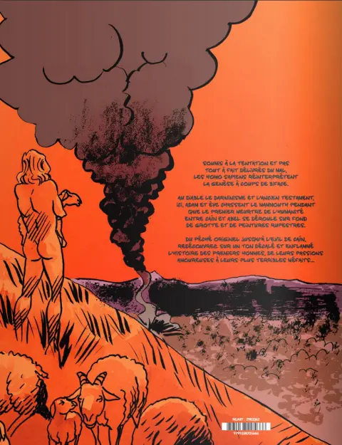 Verso de l'album L'Humanité de mes couilles