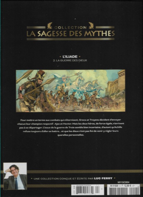 Verso de l'album La sagesse des Mythes - La collection 4 L'Iliade - 2 : La Guerre des Dieux
