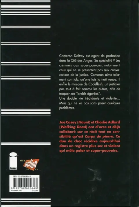Verso de l'album Codeflesh