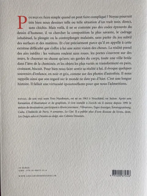 Verso de l'album L'art de vivre