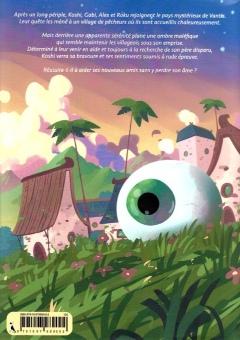 Verso de l'album Bêta Paradise 2