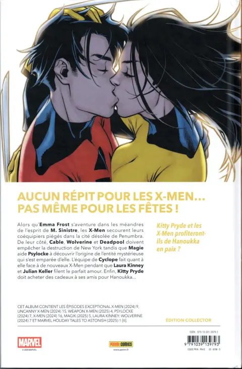 Verso de l'album X-Men 23