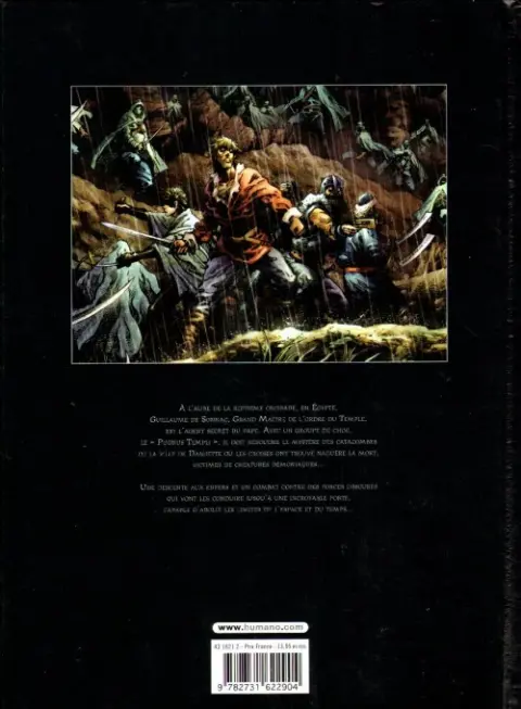 Verso de l'album Crusades Tome 2 La porte d'Hermès