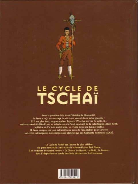 Verso de l'album Le Cycle de Tschaï Tome 5 Le Dirdir - volume I