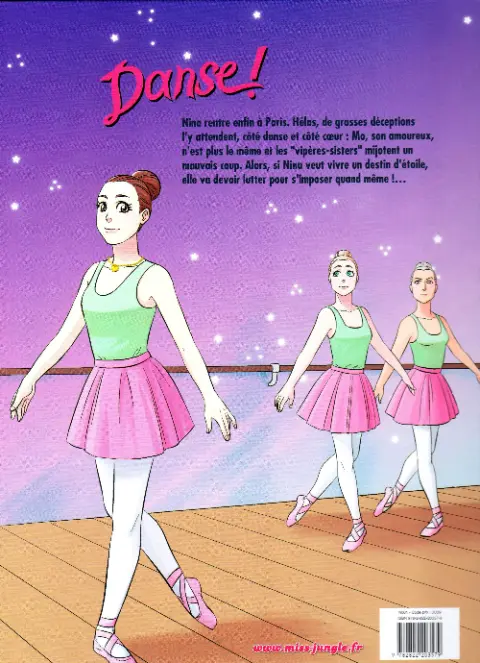 Verso de l'album Danse ! Tome 5 Destin d'étoile