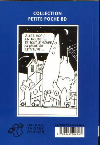 Verso de l'album Deux enfants sur la lune