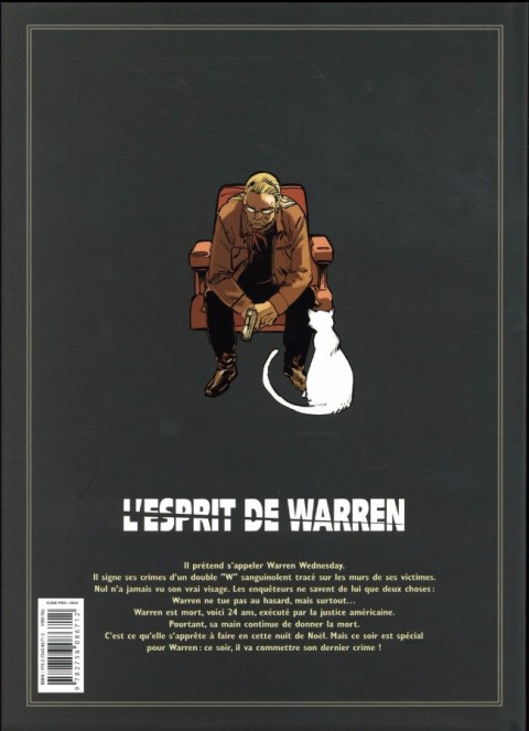 Verso de l'album L'Esprit de Warren Édition intégrale