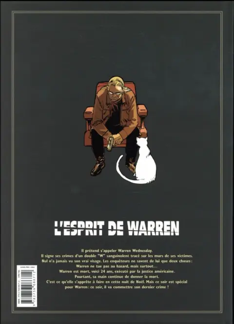 Verso de l'album L'Esprit de Warren Édition intégrale