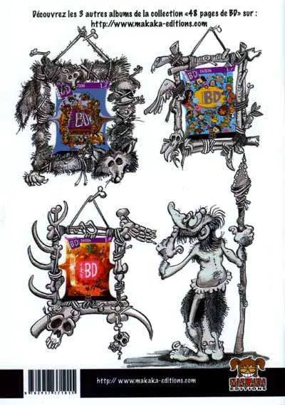 Verso de l'album 48 pages de BD - un collectif de 30 jours de BD Saison 1.1