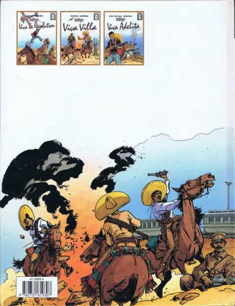 Verso de l'album Les Gringos Tome 3 Viva Adelita
