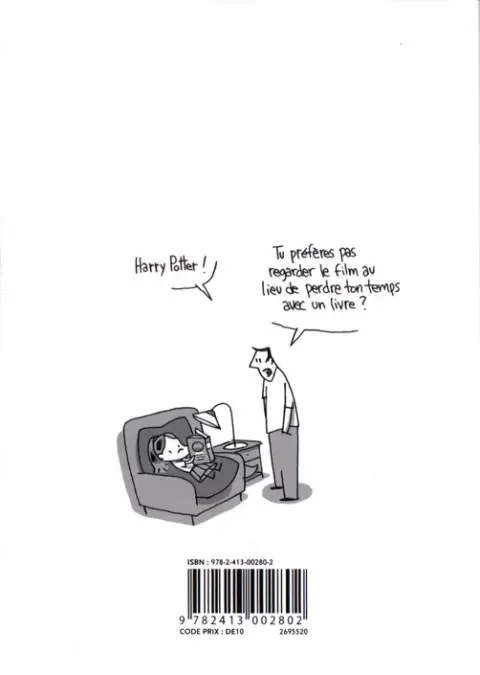 Verso de l'album Le Guide du Mauvais Père 4