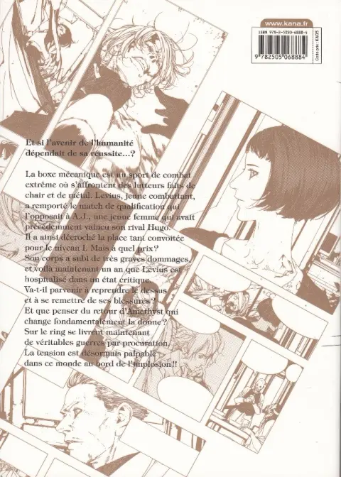 Verso de l'album Levius est Vol. 1