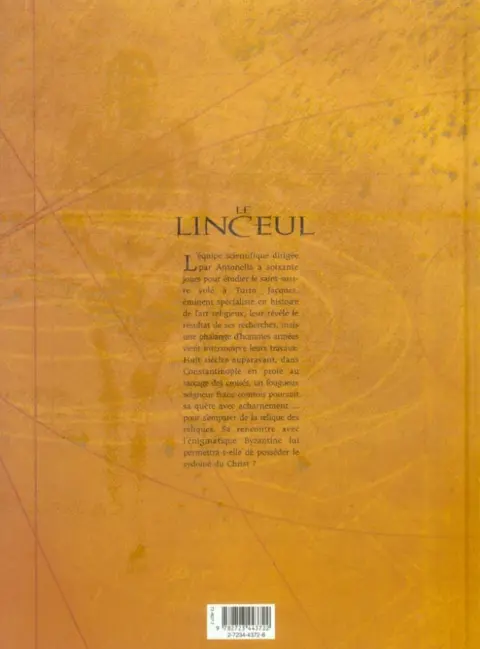 Verso de l'album Le Linceul Tome 2 Le cercle du sydoine