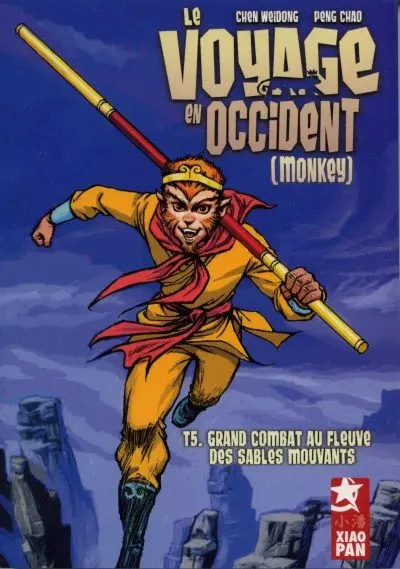 Le Voyage en occident Tome 5 Grand combat au fleuve des sables mouvants