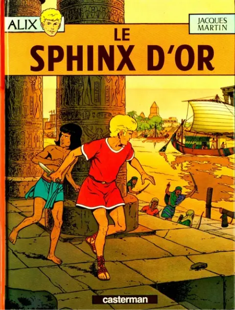 Couverture de l'album Alix Tome 2 Le Sphinx d'or