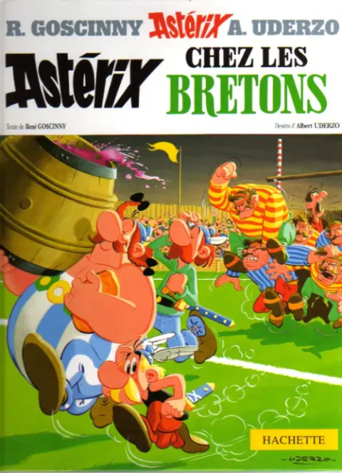 Couverture de l'album Astérix Tome 8 Astérix chez les Bretons