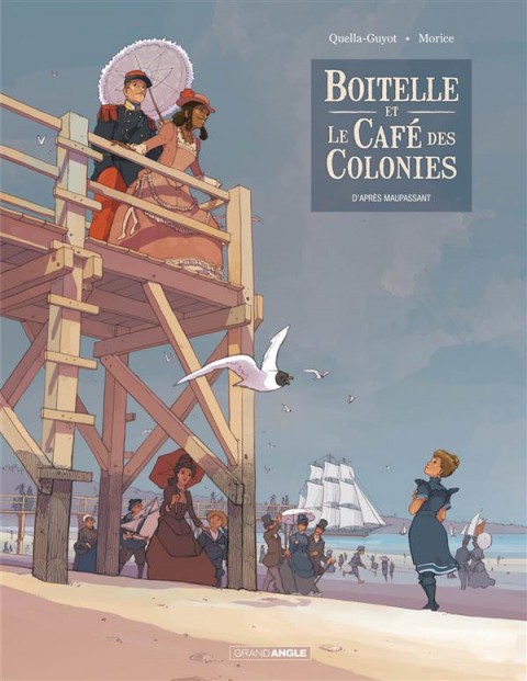 Couverture de l'album Le Café des Colonies Boitelle et le Café des Colonies