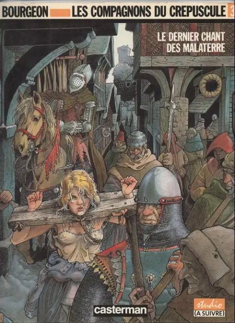 Couverture de l'album Les Compagnons du crépuscule Tome 3 Le dernier chant des Malaterre