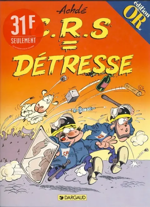 Couverture de l'album CRS = Détresse Tome 1 C.R.S = Détresse
