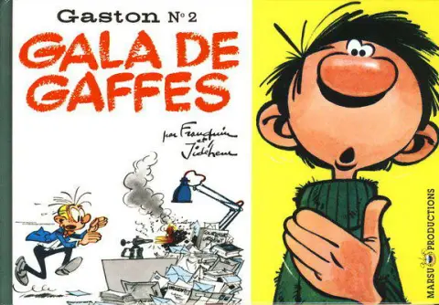 Couverture de l'album Gaston Tome 2 Gala de gaffes