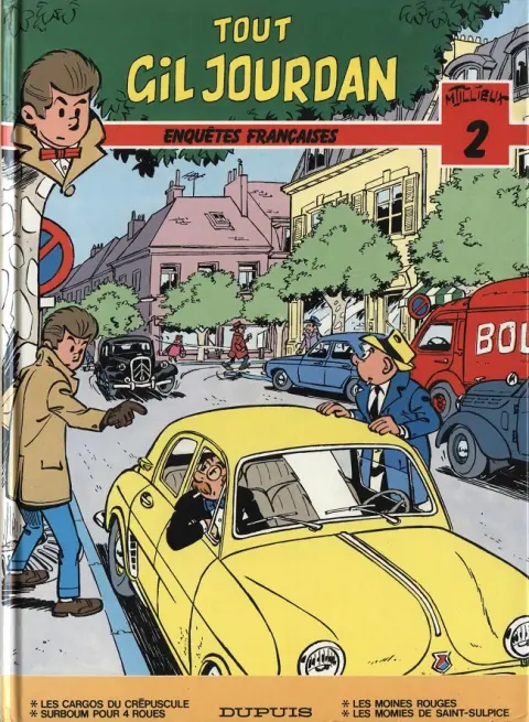 Couverture de l'album Gil Jourdan Tout Gil Jourdan Tome 2 Enquêtes françaises