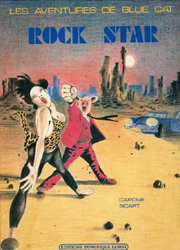 Couverture de l'album Les aventures de Blue Cat Rock Star