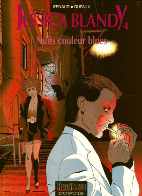 Couverture de l'album Jessica Blandy Tome 4 Nuits couleur blues