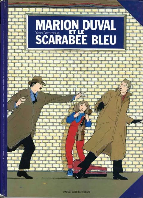 Couverture de l'album Marion Duval Tome 1 Marion Duval et le scarabée bleu