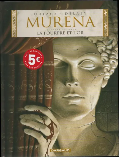 Couverture de l'album Murena Tome 1 La pourpre et l'or