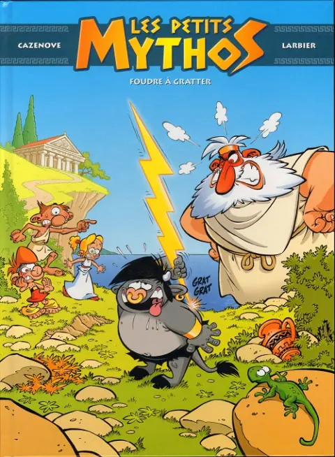 Couverture de l'album Les Petits Mythos Tome 1 Foudre à gratter