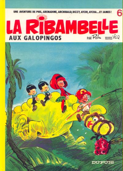 Couverture de l'album La Ribambelle Tome 6 La Ribambelle aux Galopingos