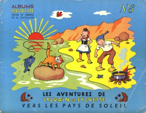 Couverture de l'album Sylvain et Sylvette Tome 8 Vers le pays de soleil