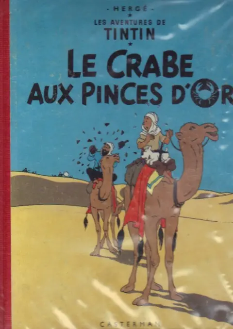 Couverture de l'album Tintin Tome 9 Le crabe aux pinces d'or