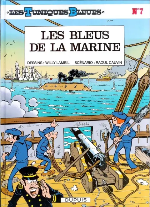 Couverture de l'album Les Tuniques Bleues Tome 7 Les bleus de la marine