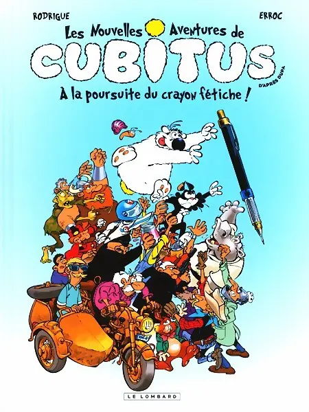 Les nouvelles aventures de Cubitus Tome 13 À la poursuite du crayon fétiche !