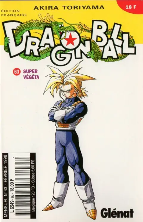 Dragon Ball Tome 63 Super Végéta