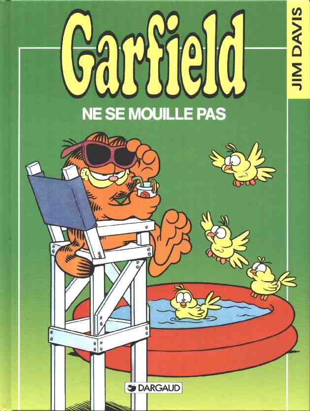 Couverture de l'album Garfield Tome 20 Garfield ne se mouille pas