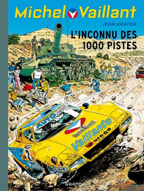 Couverture de l'album Michel Vaillant Tome 37 L'inconnu des 1000 pistes