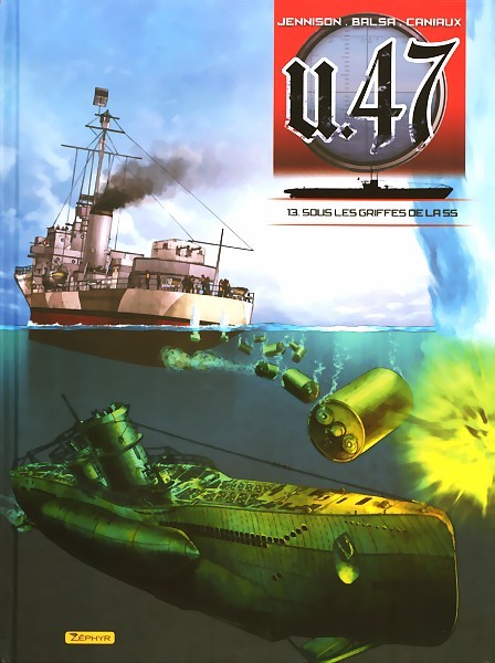 Couverture de l'album U.47 Tome 13 Sous les griffes de la SS
