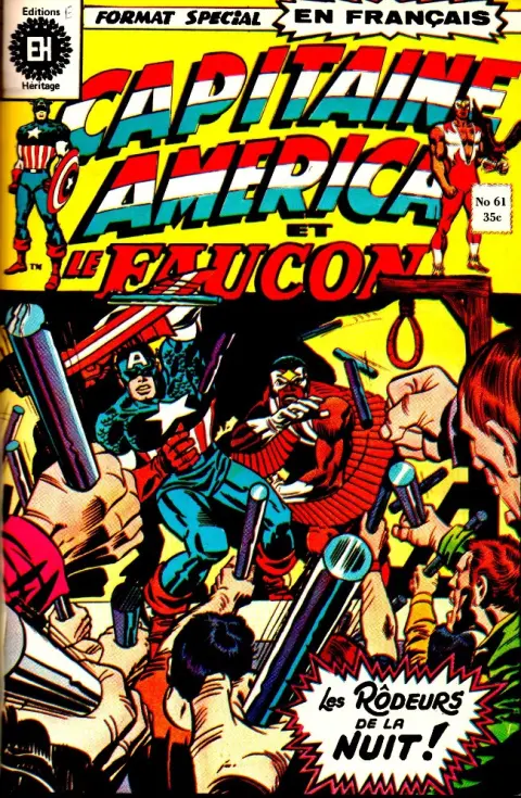 Capitaine America Tome 61 Les rôdeurs de la nuit !